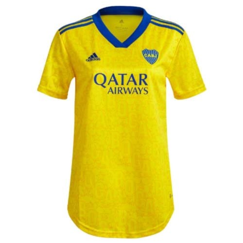 Thailand Trikot Boca Juniors Ausweich Damen 2022-23 Gelb